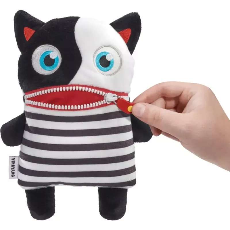 Mīkstā rotaļlieta schmidt spiele Worry Eater YingYang, plīša raižu ēdājs 23 cm