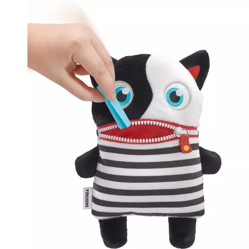 Mīkstā rotaļlieta schmidt spiele Worry Eater YingYang, plīša raižu ēdājs 23 cm