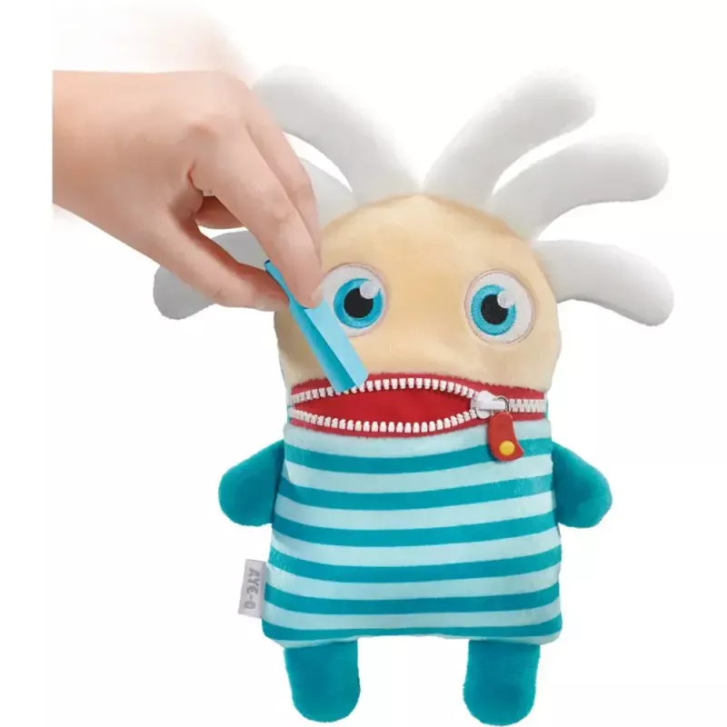 Mīkstā rotaļlieta schmidt spiele Worry Eater Aye-Q 28,5 cm plīša mierinājuma rotaļlieta
