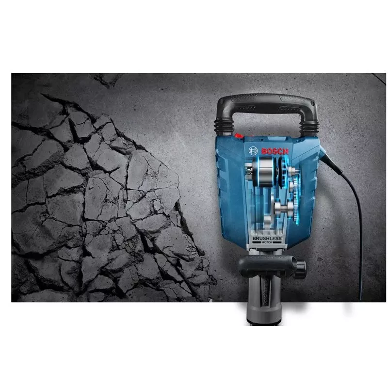 Bosch GSH 14 C Professional 1950 RPM 14.6 kg Melna, Zila