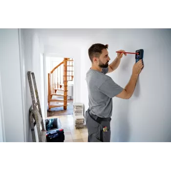 Bosch GMS 120-27 Professional digitālais daudzfunkcionālais detektors Spriegumaktīvs kabelis, Metāls, Krāsainais metāls, Koks