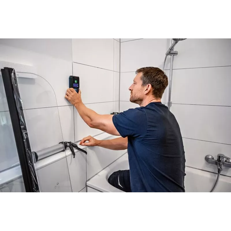 Bosch GMS 120-27 Professional digitālais daudzfunkcionālais detektors Spriegumaktīvs kabelis, Metāls, Krāsainais metāls, Koks