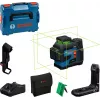 Lāzera līniju mērītājs Bosch GLL 12V-100-33 CG LB10 DK20 0601065401 Zaļais lāzers 12V