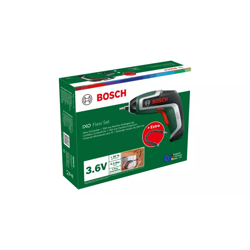 Bosch IXO 7 235 RPM melns, zaļš