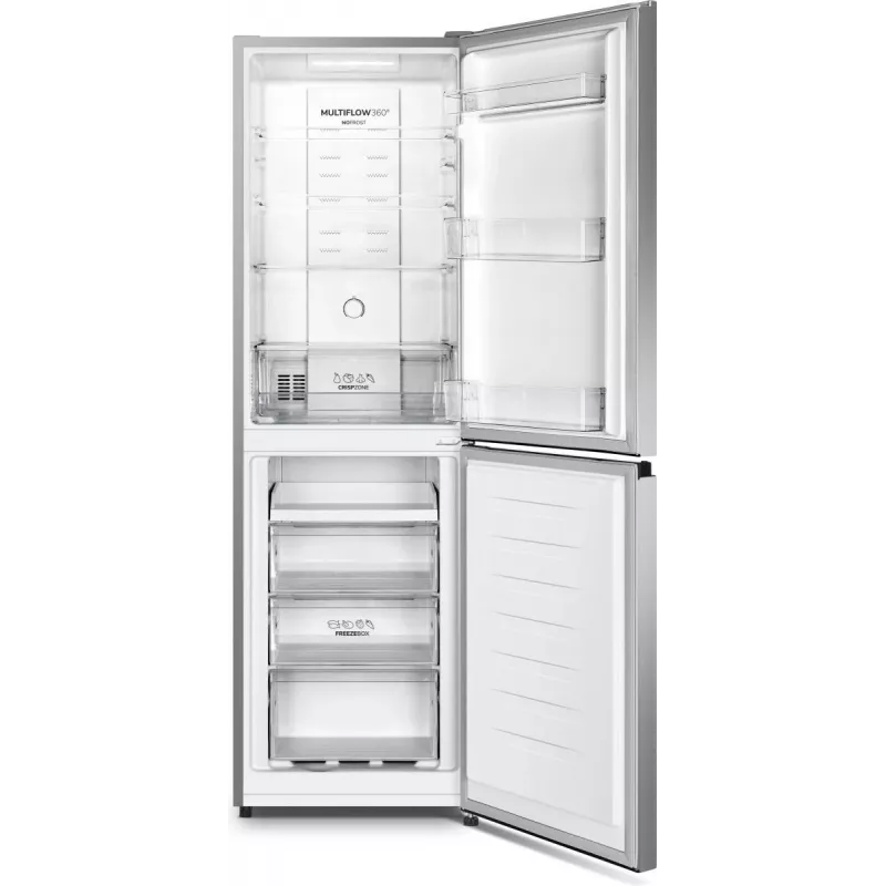 Gorenje NRK418DCS4 Brīvstāvošs 256 L Pelēks