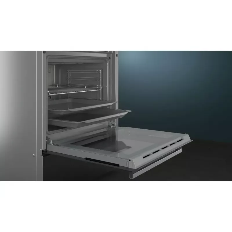 Siemens iQ500 HK9S5A240 plīts Brīvi stāvoša plīts Elektriska Keramikas plīts virsma Melna