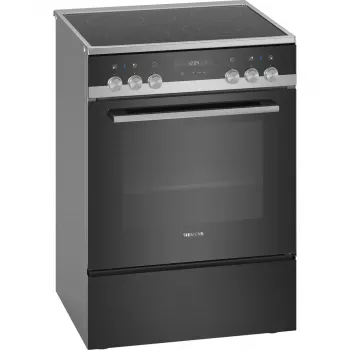 Siemens iQ500 HK9S5A240 plīts Brīvi stāvoša plīts Elektriska Keramikas plīts virsma Melna