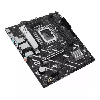 Mātesplate ASUS PRIME H810M-A-CSM — Intel H810, LGA 1851, microATX, 2× DDR5 DIMM (līdz 128GB), 2× M.2, 4× SATA III, PCIe 4.0
