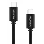 USB-C uz USB-C kabelis ADATA CACC-200PN-BK, USB 2.0, 2 m, melns