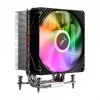 FSP NE5 Procesora dzesētājs Gaiss 120 mm Melns ARGB, Ventilators, 12 cm, 800 RPM, 1600 RPM, 28 soni, Melns