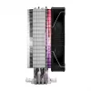 FSP NE5 Procesora dzesētājs Gaiss 120 mm Melns ARGB, Ventilators, 12 cm, 800 RPM, 1600 RPM, 28 soni, Melns