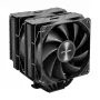 FSP MP7-B Processor Cooler Air 125 mm Melns, gaisa dzesētājs, 12 cm, 800 RPM, 1800 RPM, melna