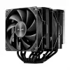 FSP MP7-B Processor Cooler Air 125 mm Melns, gaisa dzesētājs, 12 cm, 800 RPM, 1800 RPM, melna