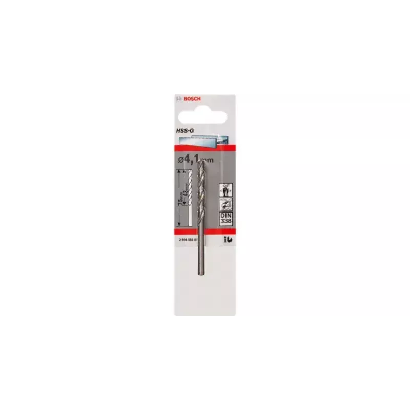 Vīturbju komplekts Bosch 2608585942 HSS slīpēts 1.5-10mm