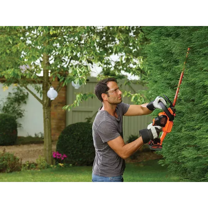 Dzīvžoga šķēres Black & Decker GTC18504PC ar dubulto asmeni 3,24 kg