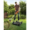 Krūmu trimmeris auklas trimmeris Black & Decker STC1820CM-QW