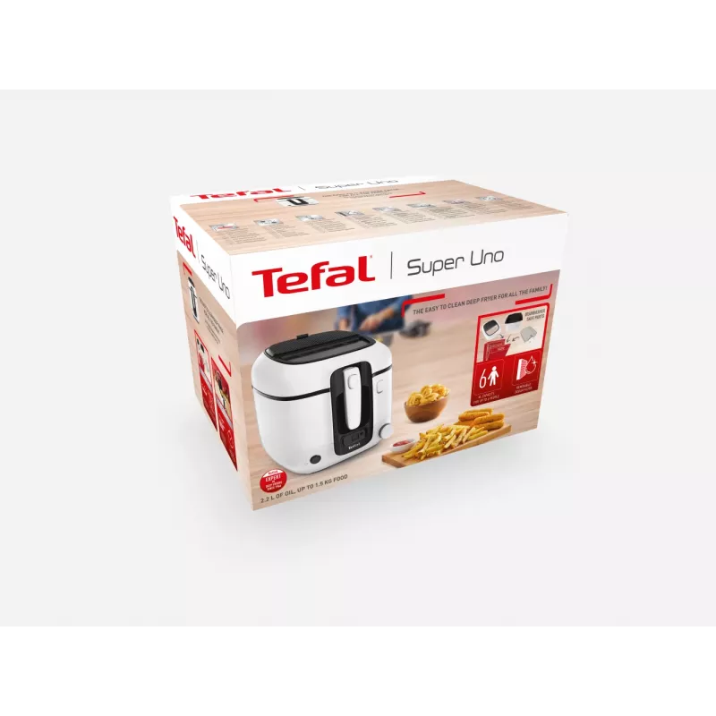 Tefal Super Uno FR3140 fritēze Balta