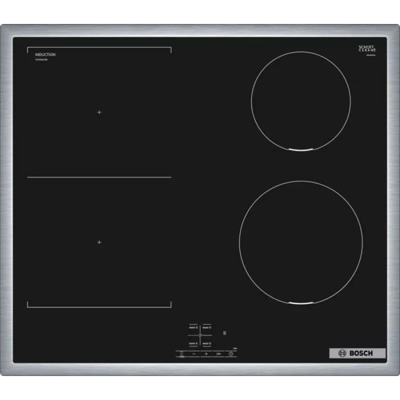 Bosch HEB517BB4 + NVS645CB6E virtuves iekārtu komplekts, zonas indukcijas plīts, elektriskā cepeškrāsns