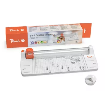 Peach 5 in 1 Creative Trimmer PC200-20, 5 lapas, oranža, balta, 1 gab.