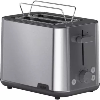 Braun HT 1510 GY 6 2 šķēles 900 W Pelēks, Nerūsējošais tērauds