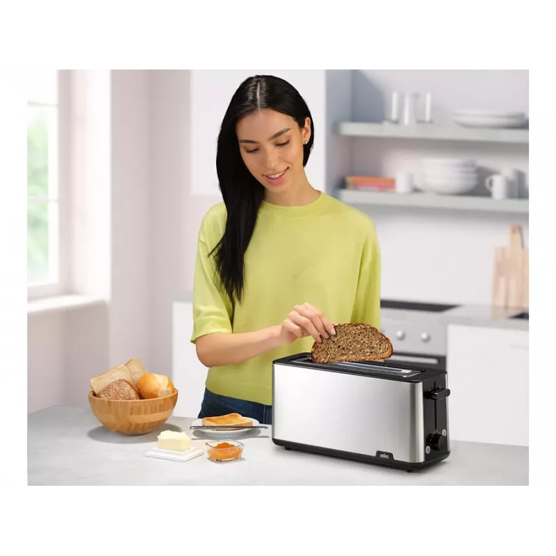 Braun HT 1610 8 1030 W melns, nerūsējošais tērauds