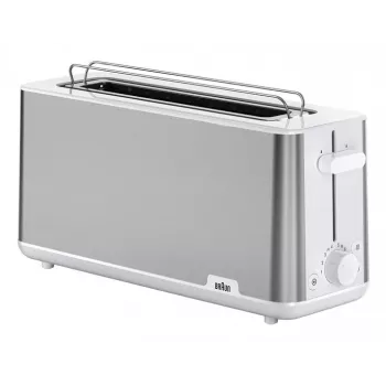 Tosteris Braun HT 1610 1030 W nerūsējošais tērauds balts