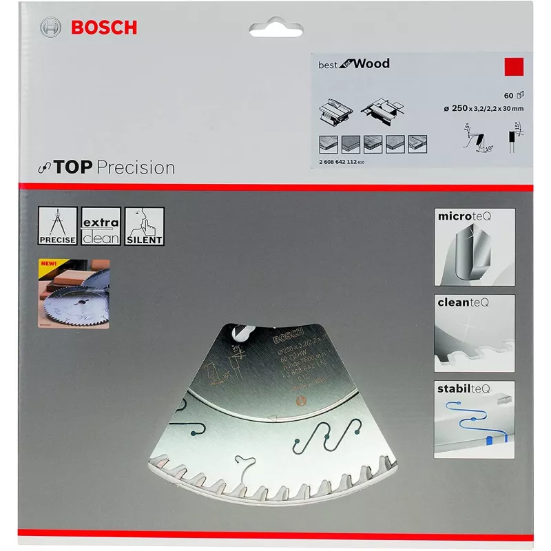 Apļveida zāģa asmens Bosch 2 608 642 112 25 cm 1 gab.