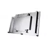 Alphacool 10248 aizmugurējā plāksne, alumīnija/hroma/vara, melna, 124 mm