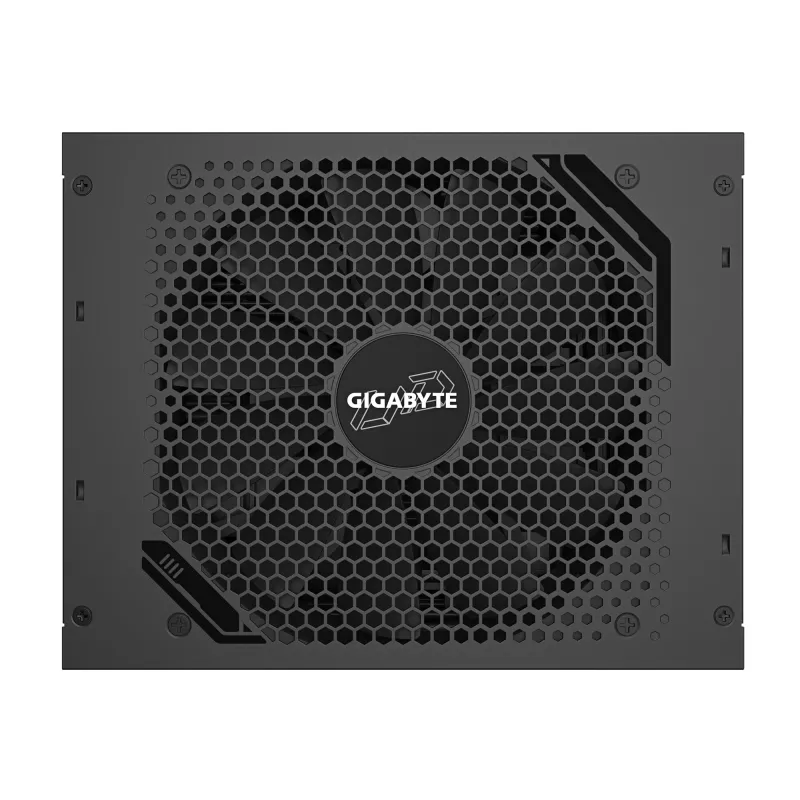 Barošanas bloks GIGABYTE UD1600PM PG5 1600W, 80 PLUS Platinum, 92% efektivitāte, 20+4 kontaktu ATX, 120 mm ventilators, melns