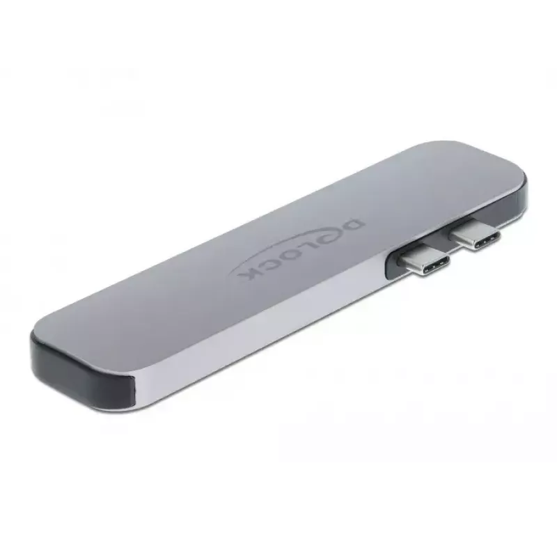 Dokstacija DeLOCK dokstacija MacBook Dual HDMI 4K PD centrmezgls