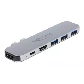 Dokstacija DeLOCK dokstacija MacBook Dual HDMI 4K PD centrmezgls