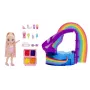 Rainbow High Little Pool Day ar Sārtvaidzi spēļu komplekts, modes lelle, sieviešu dzimuma, 4 gadi, 140 mm, daudzkrāsaina
