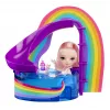 Rainbow High Little Pool Day ar Sārtvaidzi spēļu komplekts, modes lelle, sieviešu dzimuma, 4 gadi, 140 mm, daudzkrāsaina