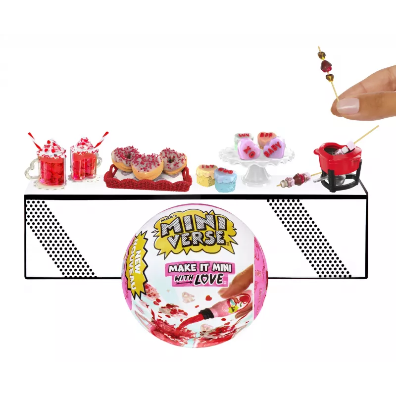 Miniverse Make It Mini Love in PDQ, 8 gadi, Daudzkrāsains, Plastmasa