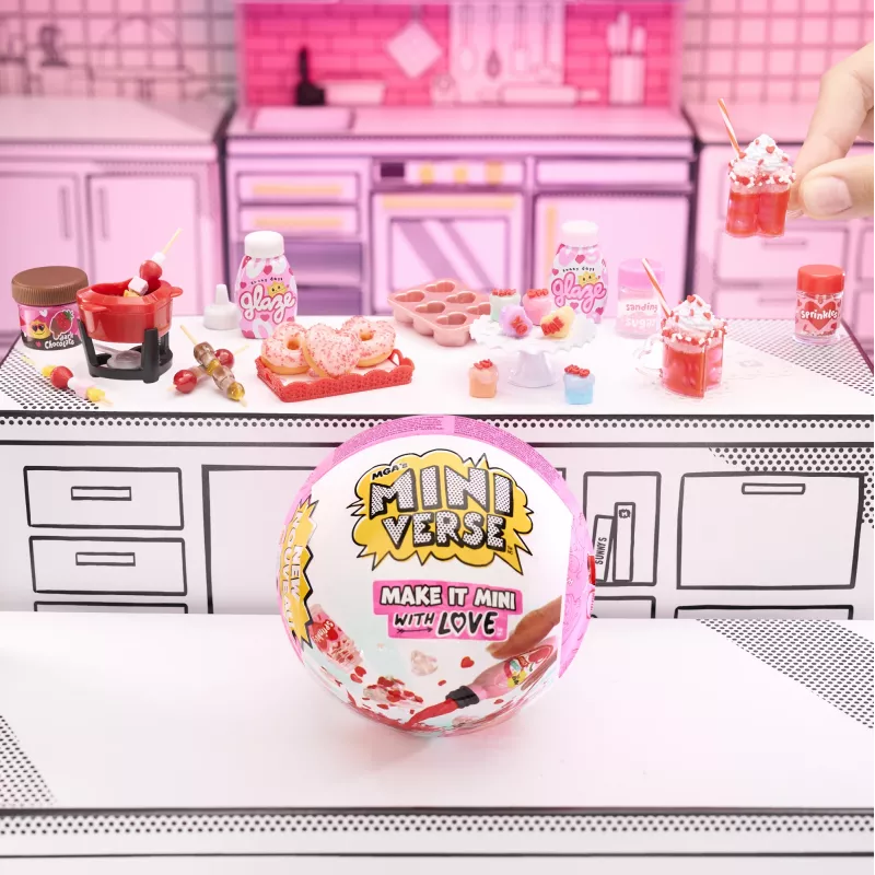Miniverse Make It Mini Love in PDQ, 8 gadi, Daudzkrāsains, Plastmasa