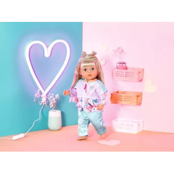 Leļļu apģērbu komplekts Zapf Creation BABY born Casual Outfit Aqua 3 gadi
