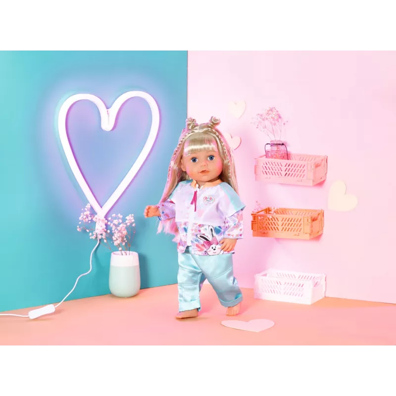Leļļu apģērbu komplekts Zapf Creation BABY born Casual Outfit Aqua 3 gadi