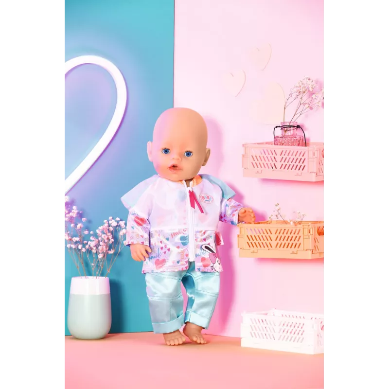 Leļļu apģērbu komplekts Zapf Creation BABY born Casual Outfit Aqua 3 gadi
