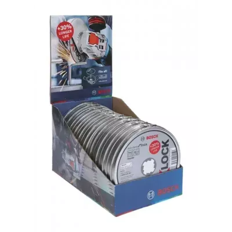 Bosch X-LOCK Trennscheibe Dose 125mm Standard for Inox VPE 10STK griešanas disks