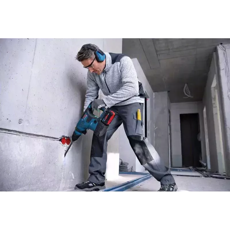 Bosch GBH 18V-34 CF Professional 500 apgr./min SDS Plus 4,9 kg melns, zils