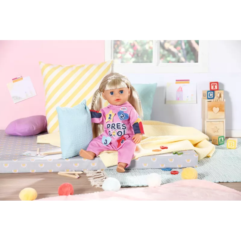 Leļļu kombinezons BABY born Kindergarten Romper+Badges 2 gadi 55 g