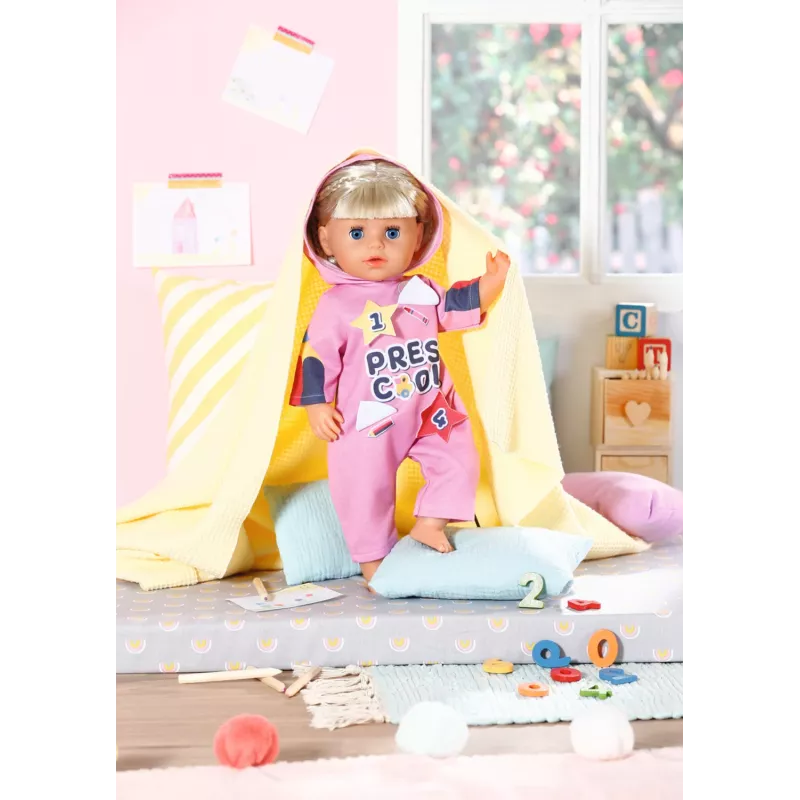 Leļļu kombinezons BABY born Kindergarten Romper+Badges 2 gadi 55 g
