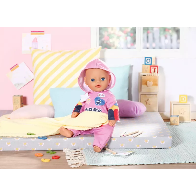 Leļļu kombinezons BABY born Kindergarten Romper+Badges 2 gadi 55 g