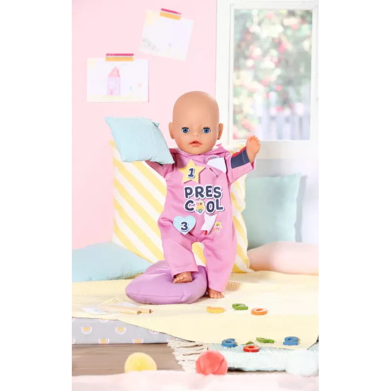 Leļļu kombinezons BABY born Kindergarten Romper+Badges 2 gadi 55 g