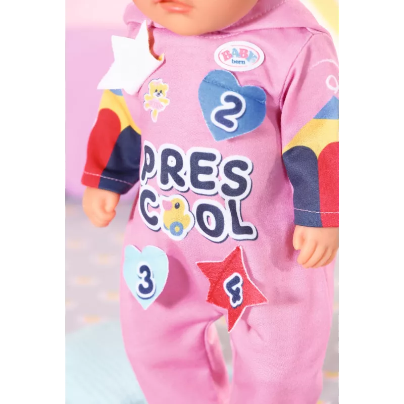 Leļļu kombinezons BABY born Kindergarten Romper+Badges 2 gadi 55 g