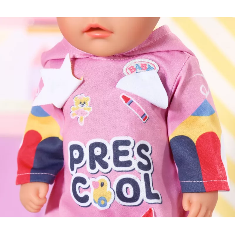 Leļļu kombinezons BABY born Kindergarten Romper+Badges 2 gadi 55 g