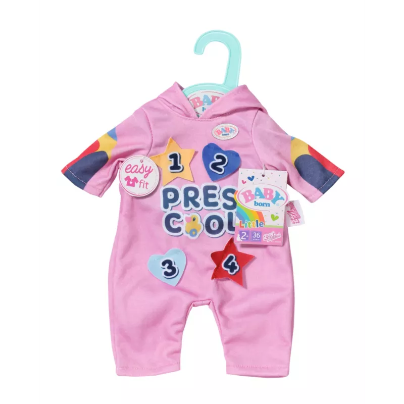 Leļļu kombinezons BABY born Kindergarten Romper+Badges 2 gadi 55 g