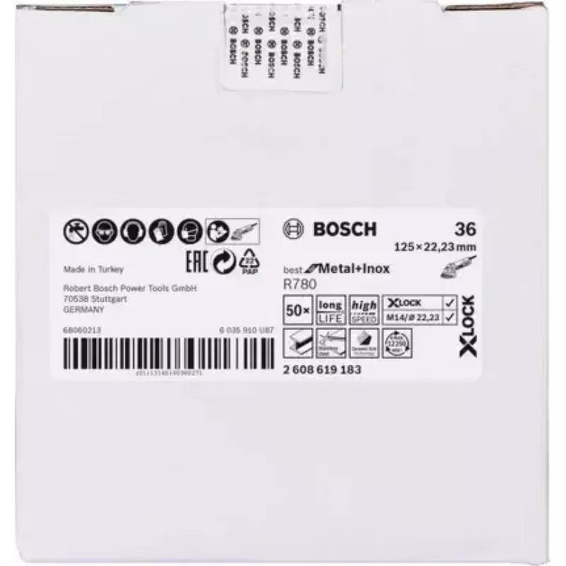 Bosch R780 slīpēšanas disks