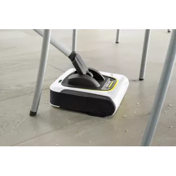 Elektriskā slota Karcher KB 5 — bezvada Li‑Ion 3.6V, 30 min darbības laiks, 230 mm platums, bez putekļu maisa 0.37 L