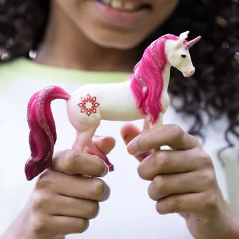 schleich BAYALA Mandala vienradža ķēve, 5 gadi, Vienradzis / Pegazs, Vienradži un fejas, Daudzkrāsains, Plastmasa, 1 gab.